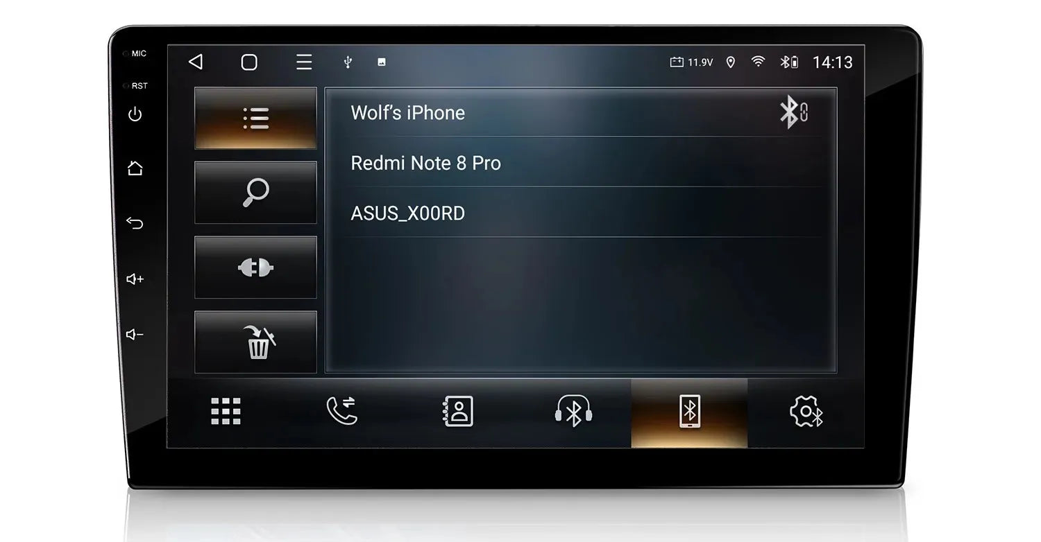 Central Multimidia OCTACORE PRO UNIVERSAL Tela QLED IPS NAVPRO Carplay + Android Auto sem fio