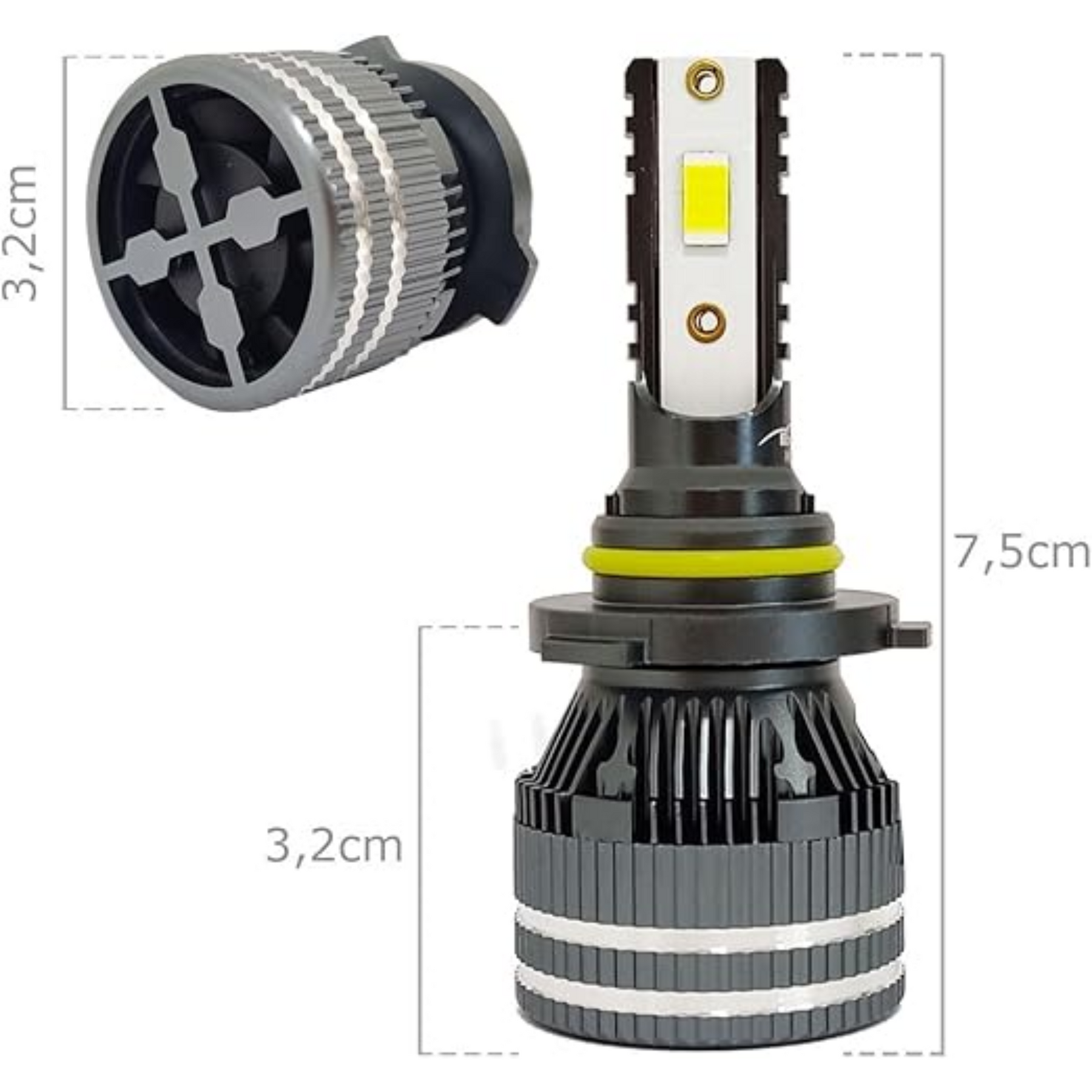 Kit Ultra Led 80W universal Focus RayX 12000 Lumens 6000K