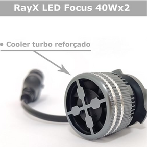 Kit Ultra Led 80W universal Focus RayX 12000 Lumens 6000K